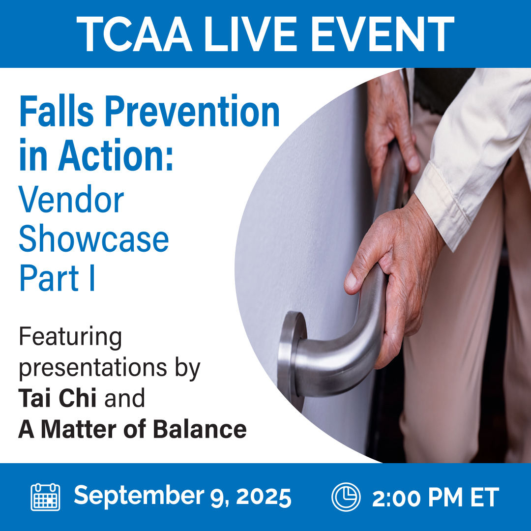 Falls Prevention in Action: A Vendor Showcase - Tai Chi and A Matter of Balance (Live)